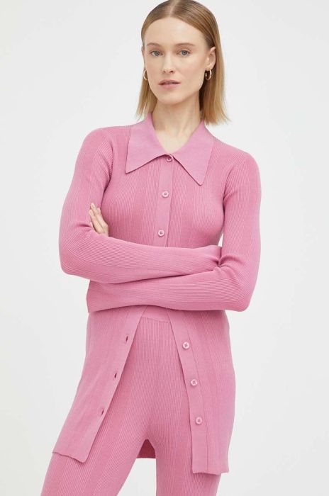 Джемпер Remain жіночий колір фіолетовий легкий