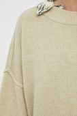 Вовняний светр Day Birger et Mikkelsen жіночий колір зелений теплий (3327102)
