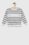 Дитячий светр Guess колір срібний легкий Дитячий светр Guess колір срібний легкий