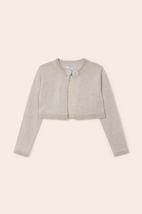 Дитячий кардиган Mayoral колір бежевий легкий (2985418) Дитячий кардиган Mayoral колір бежевий легкий (2985418)