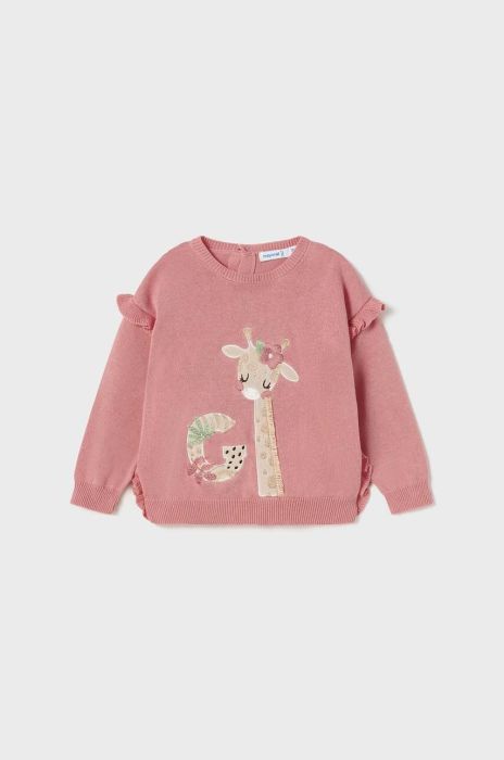 Светр для немовлят Mayoral колір рожевий легкий (2966454)