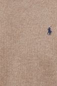 Вовняний светр Polo Ralph Lauren чоловічий колір бежевий (3687099)