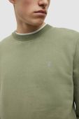 Светр AllSaints чоловічий колір зелений легкий