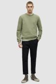 Светр AllSaints чоловічий колір зелений легкий