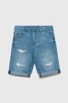 Дитячі джинсові шорти Guess регульована талія колір блакитний (3219408)