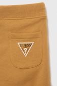Дитячі бавовняні шорти Guess колір жовтий регульована талія (3053669) Дитячі бавовняні шорти Guess колір жовтий регульована талія (3053669)
