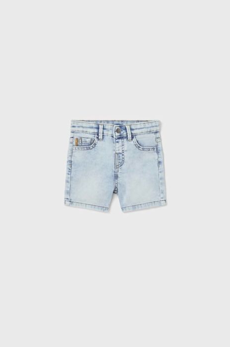 Дитячі джинсові шорти Mayoral регульована талія колір блакитний (2944777)
