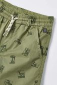 Дитячі бавовняні шорти Mayoral колір зелений