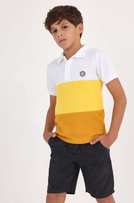 Дитячі бавовняні шорти Mayoral колір сірий регульована талія