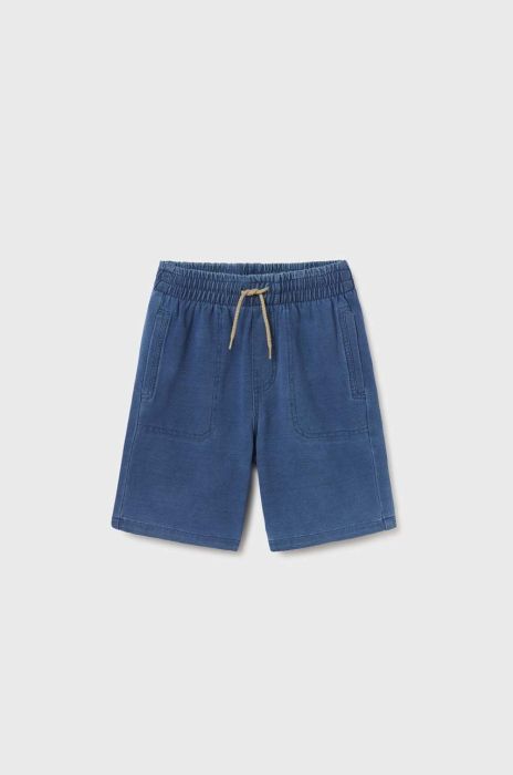 Дитячі джинсові шорти Mayoral регульована талія колір блакитний (2966640)