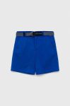 Дитячі шорти Tommy Hilfiger регульована талія колір блакитний (3004509)