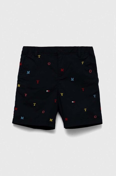 Дитячі шорти Tommy Hilfiger колір синій регульована талія (3234257) Дитячі шорти Tommy Hilfiger колір синій регульована талія (3234257)