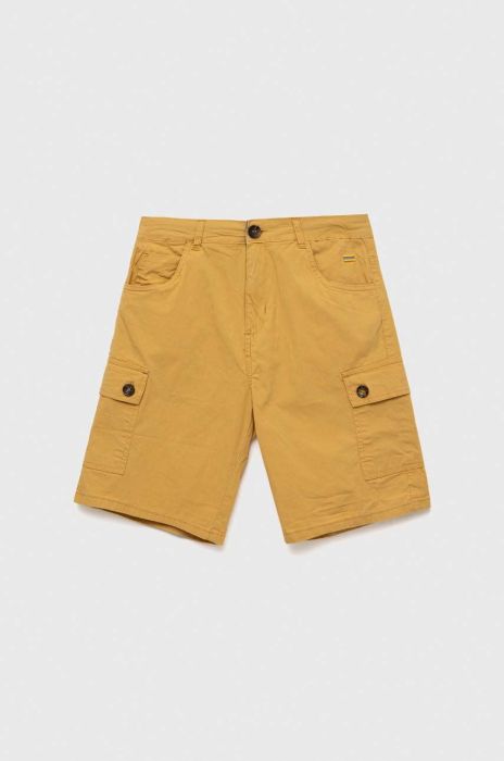 Дитячі шорти Birba&Trybeyond колір жовтий регульована талія (3212166) Дитячі шорти Birba&Trybeyond колір жовтий регульована талія (3212166)