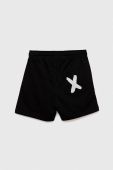 Дитячі бавовняні шорти Birba&Trybeyond колір чорний регульована талія (3219002)