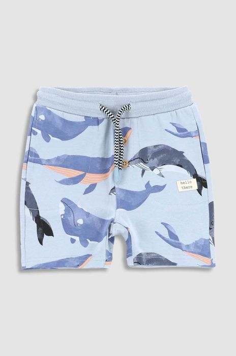 Шорти для немовлят Coccodrillo колір блакитний Шорти для немовлят Coccodrillo колір блакитний