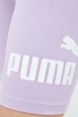 Шорти Puma жіночі колір фіолетовий з принтом висока посадка (3104478) Шорти Puma жіночі колір фіолетовий з принтом висока посадка (3104478)