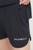 Пляжні шорти Emporio Armani Underwear жіночі колір чорний Пляжні шорти Emporio Armani Underwear жіночі колір чорний