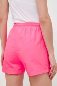 Шорти Champion жіночі колір рожевий однотонні висока посадка (3205165)