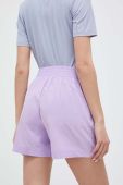 Шорти outdoor Helly Hansen Thalia 2.0 колір фіолетовий однотонні висока посадка