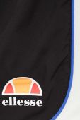 Шорти Ellesse жіночі колір чорний візерунок висока посадка Шорти Ellesse жіночі колір чорний візерунок висока посадка