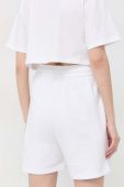 Шорти Miss Sixty жіночі колір білий однотонні висока посадка