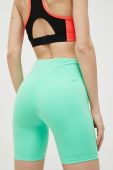 Шорти для тренувань 4F колір зелений однотонні середня посадка