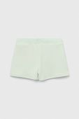 Дитячі шорти Guess колір зелений з аплікацією регульована талія