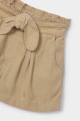 Дитячі шорти Mayoral колір бежевий однотонні (2980550)