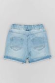 Дитячі шорти zippy однотонні колір блакитний