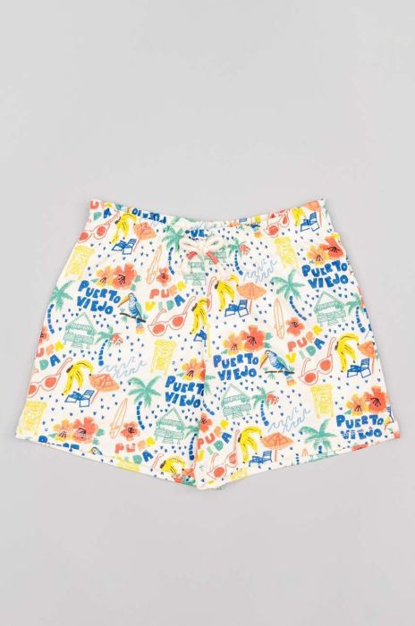 Дитячі бавовняні шорти zippy візерунок колір барвистий Дитячі бавовняні шорти zippy візерунок колір барвистий