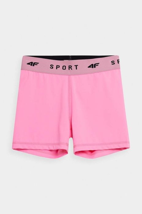 Дитячі шорти 4F колір фіолетовий візерунок