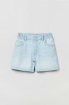 Дитячі джинсові шорти OVS однотонні колір блакитний (3272829)