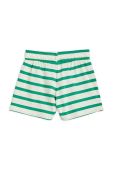 Дитячі бавовняні шорти Mini Rodini колір зелений візерунок Дитячі бавовняні шорти Mini Rodini колір зелений візерунок