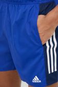 Купальні шорти adidas Performance чоловічі візерунок колір блакитний Купальні шорти adidas Performance чоловічі візерунок колір блакитний