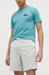 Шорти Quiksilver чоловічі колір сірий меланж