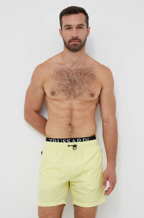 Купальні шорти Trussardi колір жовтий (3285874)