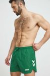 Купальні шорти Hummel колір зелений