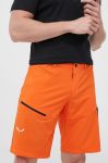 Шорти outdoor Salewa Pedroc Cargo 2 DST колір помаранчевий