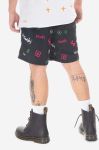 Шорти KSUBI колір чорний візерунок MPS23WA003-BLACK Шорти KSUBI колір чорний візерунок MPS23WA003-BLACK