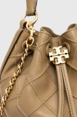 Шкіряна сумочка Tory Burch колір бежевий (3023531) Шкіряна сумочка Tory Burch колір бежевий (3023531)