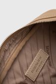 Шкіряна сумочка Patrizia Pepe колір бежевий (3373912)