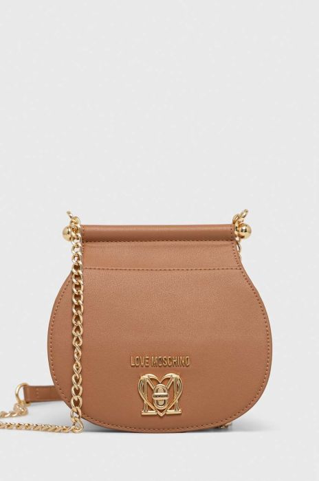 Сумочка Love Moschino колір коричневий (3141242)