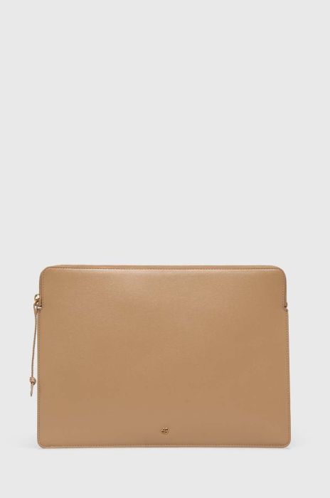 Чохол для ноутбука By Malene Birger Aya колір бежевий Чохол для ноутбука By Malene Birger Aya колір бежевий