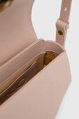 Шкіряна сумочка Pinko колір рожевий (2930008)