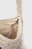 Бавовняна сумка Pepe Jeans Vivian колір бежевий
