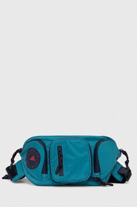 Сумка на пояс adidas by Stella McCartney колір бірюзовий Сумка на пояс adidas by Stella McCartney колір бірюзовий