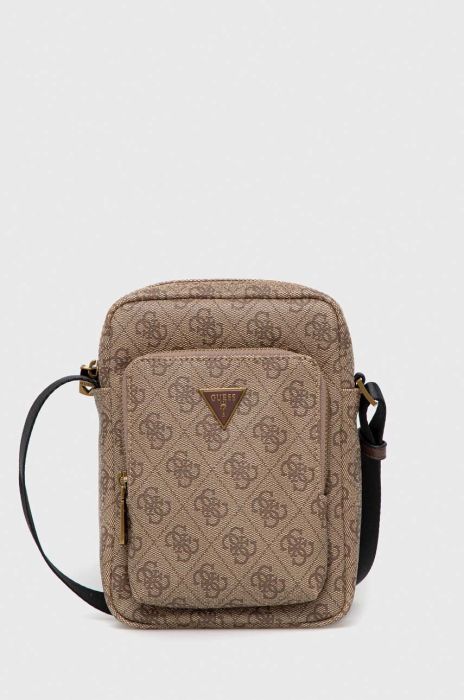 Сумка Guess колір коричневий (3183495) Сумка Guess колір коричневий (3183495)