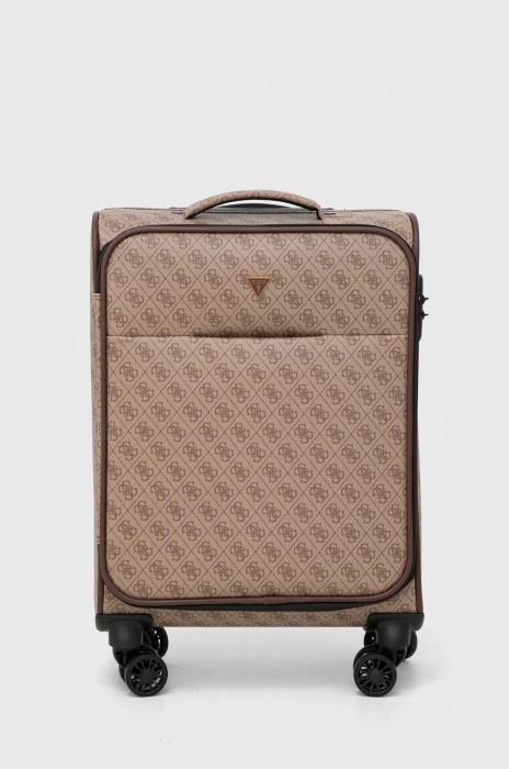 Валіза Guess колір коричневий (2920166) Валіза Guess колір коричневий (2920166)