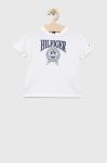 Дитяча футболка Tommy Hilfiger колір білий візерунок (2897029) Дитяча футболка Tommy Hilfiger колір білий візерунок (2897029)
