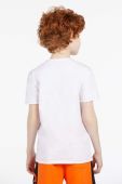 Дитяча футболка Guess колір білий меланж (2883294) Дитяча футболка Guess колір білий меланж (2883294)